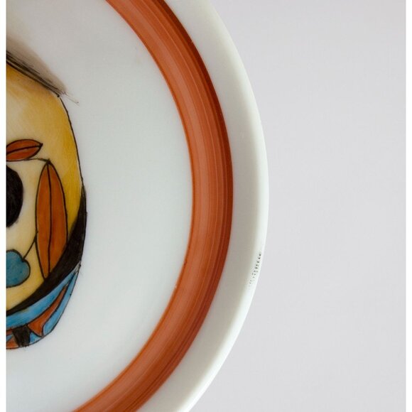 Hutschenreuther Lot of 2 Mini Plates SW Pottery Design Mesa IPA Show 1989 3.75" - Picture 7 of 8